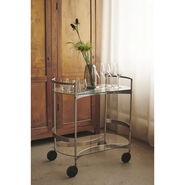 Orbis Trolley Silber/ Klar