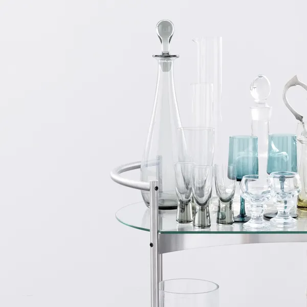 Orbis Trolley Silber/ Klar