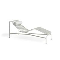 Palissade Hoofdsteun Voor Chaise Longue Crème Wit