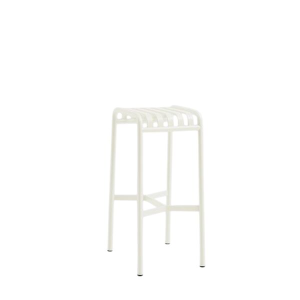 Sgabello da Bar Palissade Bianco Crema