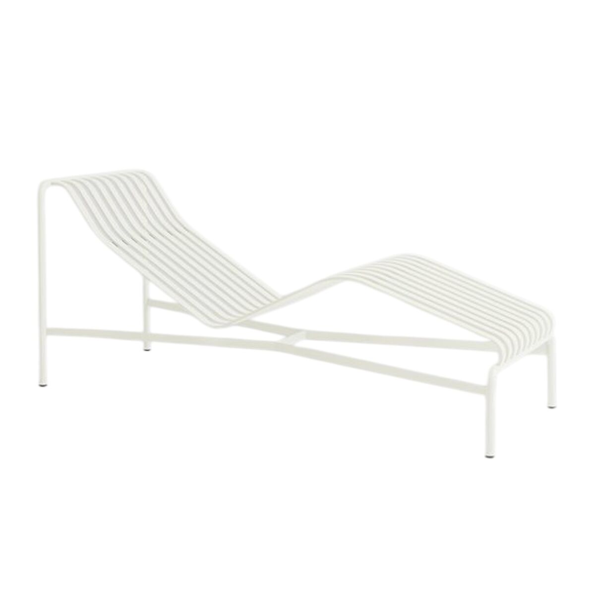 Palissade Chaise Lounge Creme Hvid
