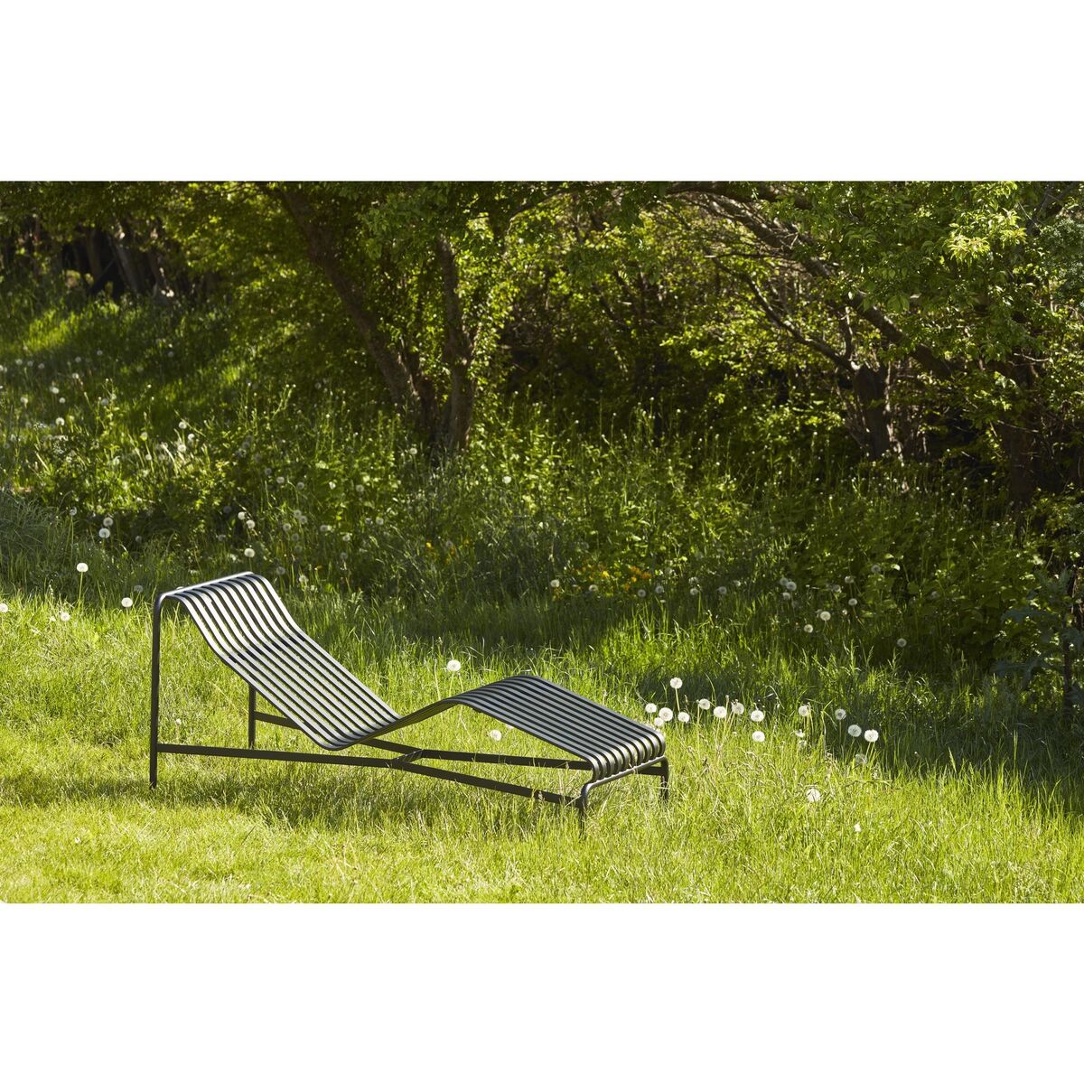 Palissade Chaise Lounge Creme Hvid
