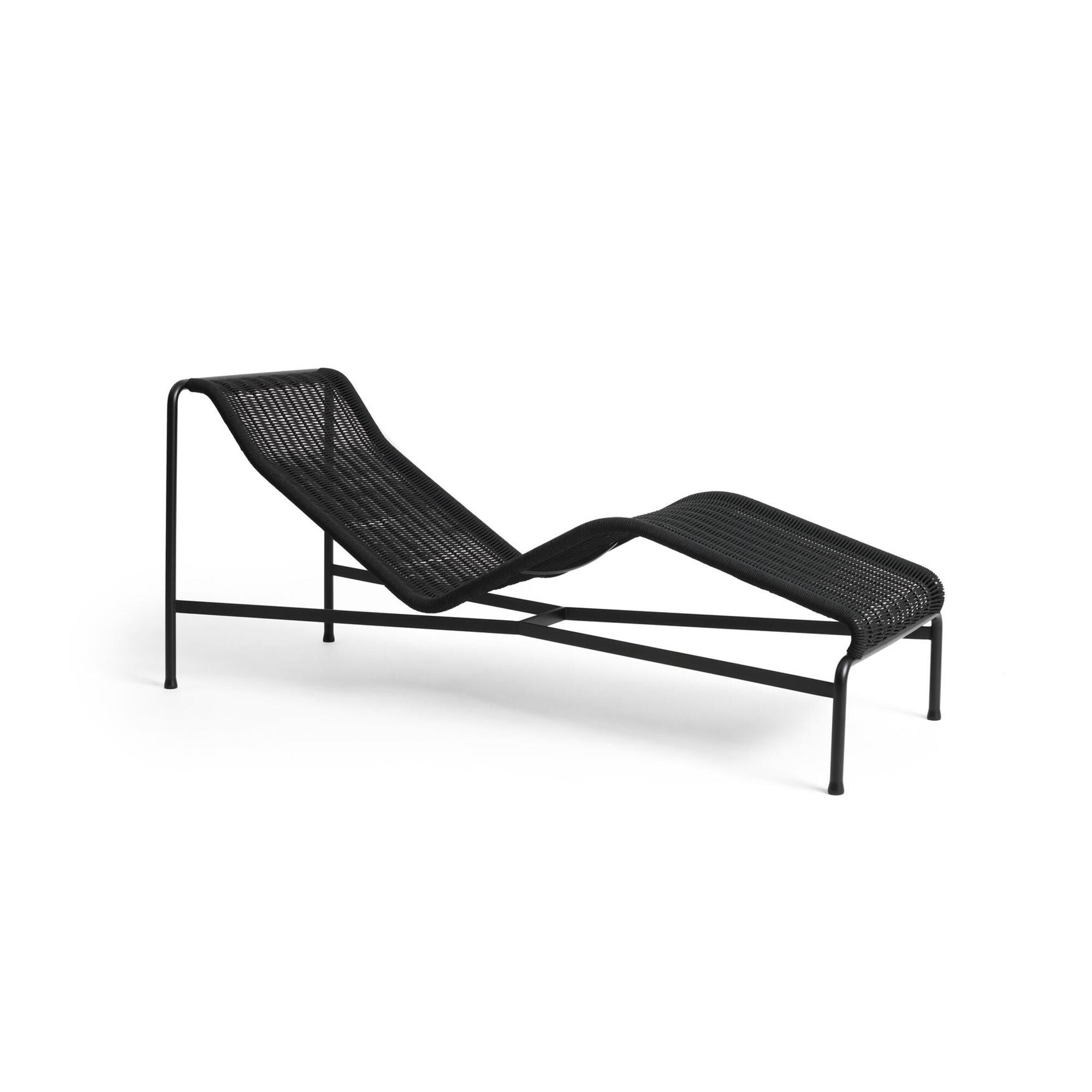 Chaise Longue Palisade Cord Anthracite