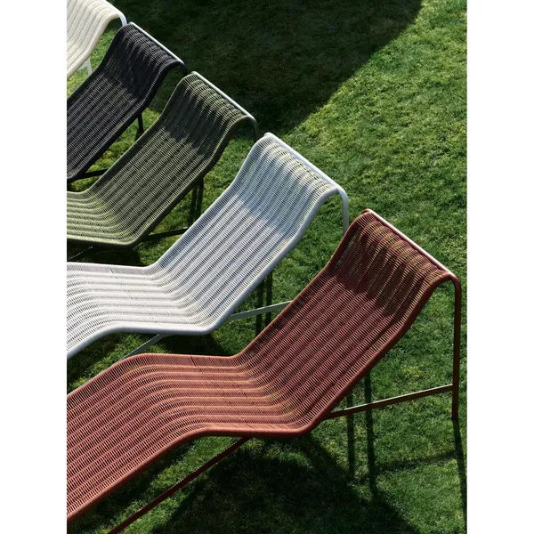 Palisade Cord Chaise Logue Iron Red