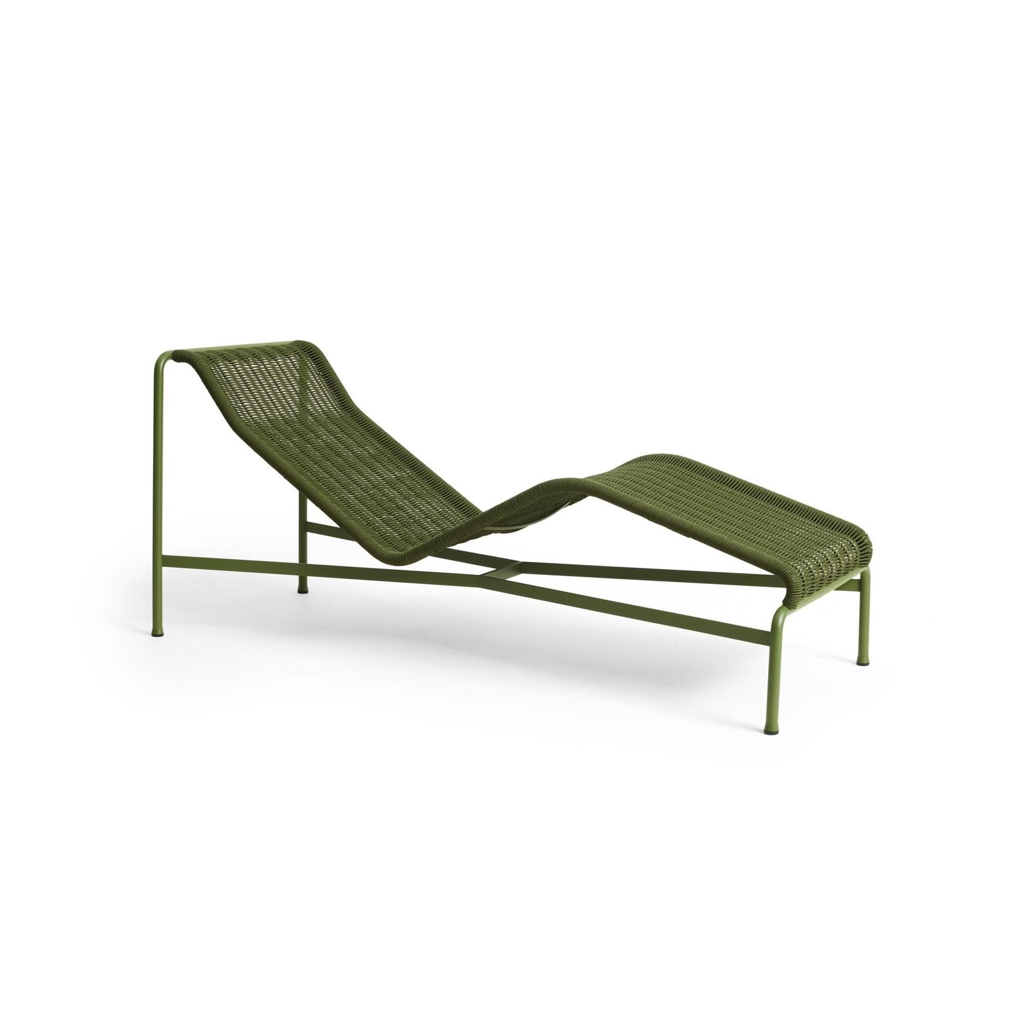 Palissade Cord Chaise Logue Oliven