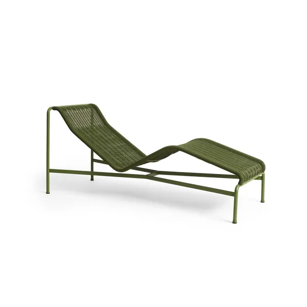 Palisade Cord Chaise Logue Olive