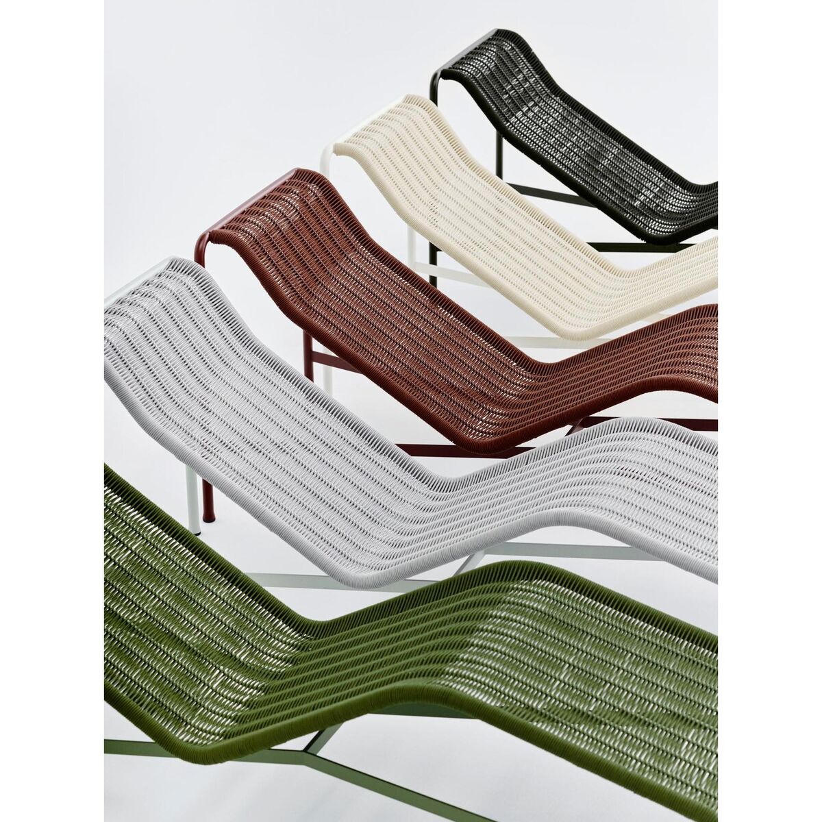 Palisade Cord Chaiselongue Olive