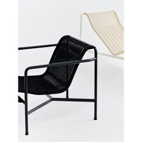 Palissade Cord Sessel Niedrig Anthrazit