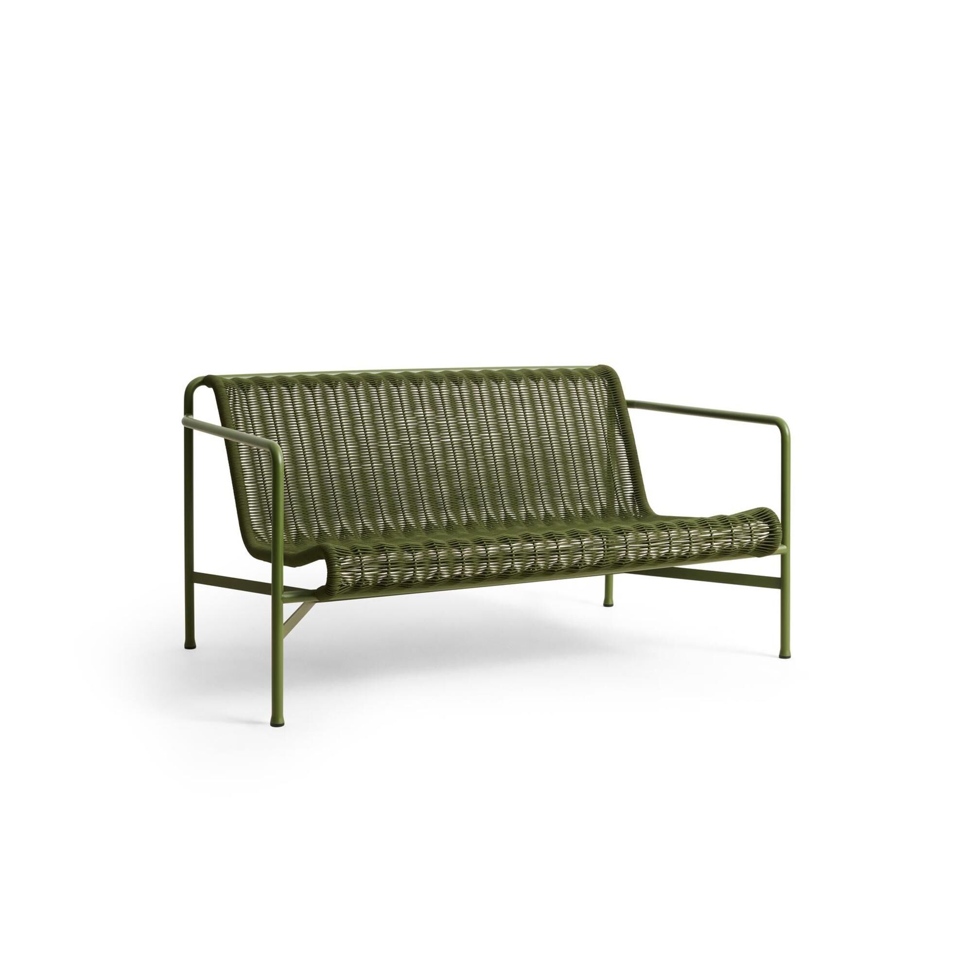 Palissade Cord Lounge Sofa Oliven