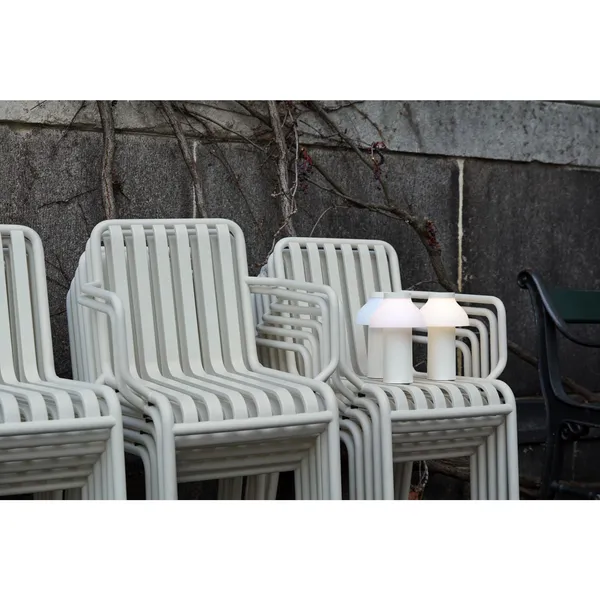 Palissade Dining Chair With Armrests Cream White