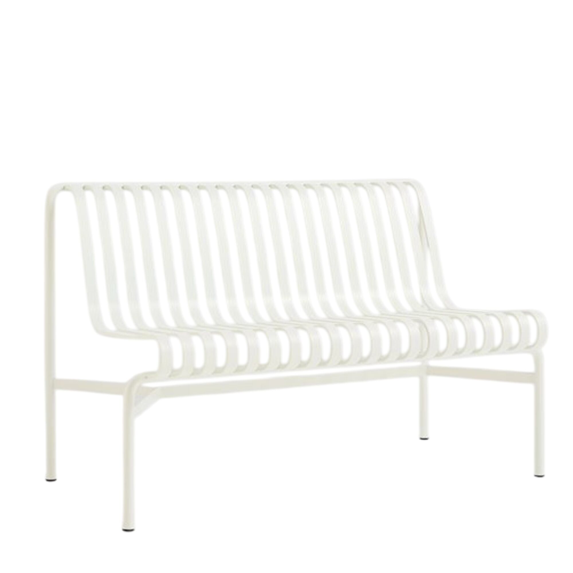 Banc de Salle à Manger Palissade Blanc Crème