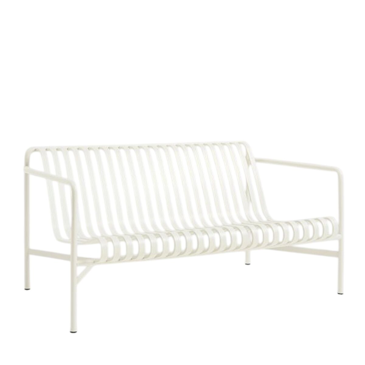 Hvit Lounge Sofa Krem