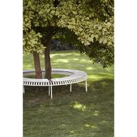 Weiß Parkbank Creme