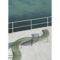 Weiß Parkbank Creme
