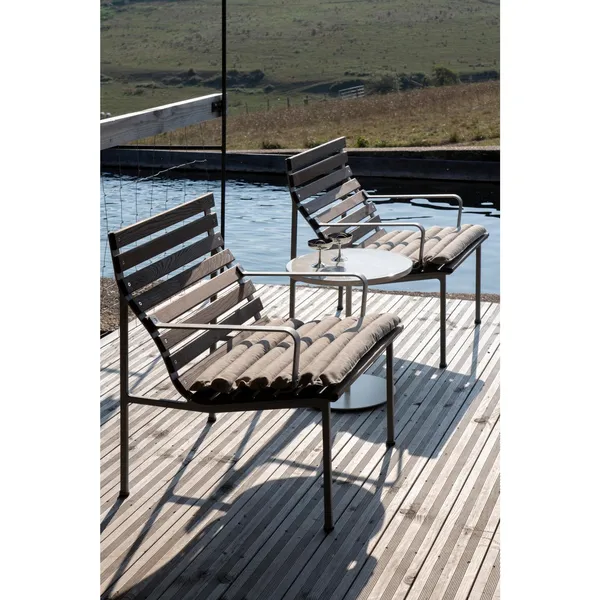 Traverse Quilted Pude Til Havestol Med Armlæn Beige/Sand
