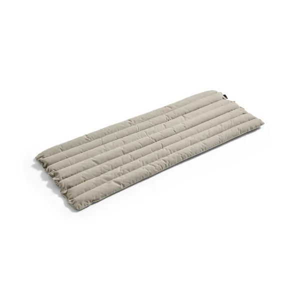 Coussin Matelassé Traverse pour Banc de Salon avec Accoudoirs Beige/ Sable