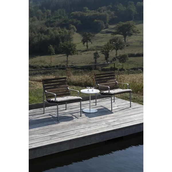 Cuscino trapuntato Traverse per sedia da giardino con braccioli, Beige/ Sabbia
