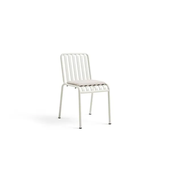 Palissade Cushion For Chair Cream White