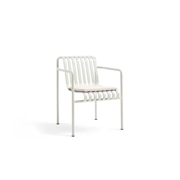 Palissade Cushion For Dining Chair With Armrests Cream White