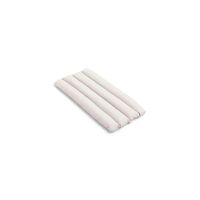 Cojín de Silla Palissade Soft Quilted Color Crema y Blanco