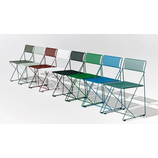 X-Line Chair Chrome/ Autumn Green