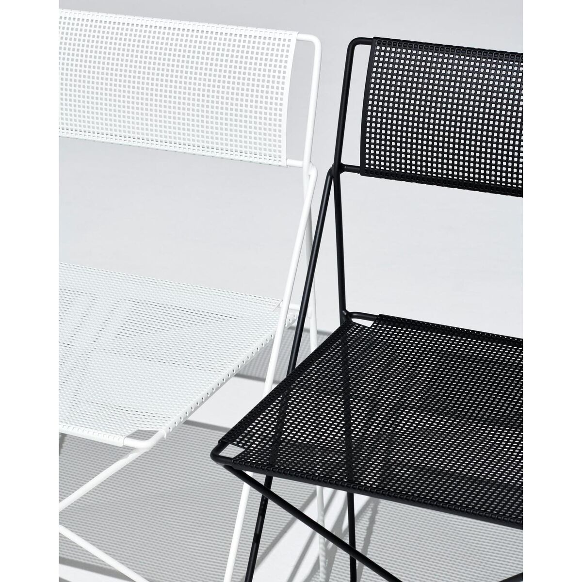 X-Line Stoel Chroom/ Zwart