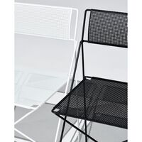 X-Line Stoel Chroom/ Zwart