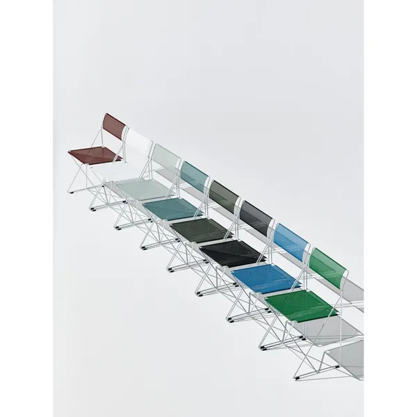 X-Line Chair Chrome/ Chalk White