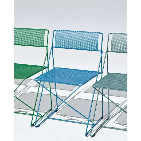 X-Line Chair Chrome/Leek Green
