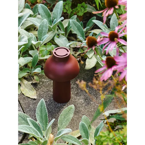 PC No 2 Draagbare Lamp Ijzer Rood