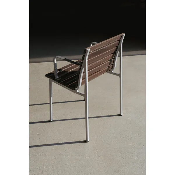 Traverse Garden Chair With Armrest Ash