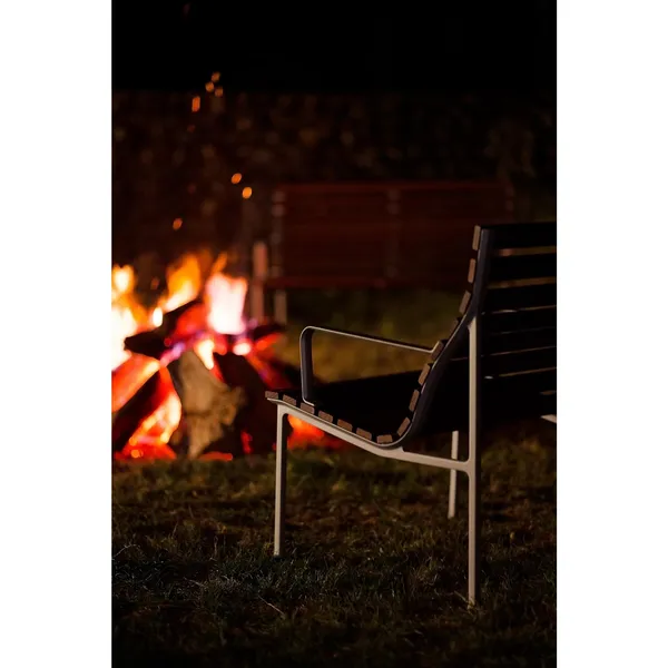 Traverse Lounge Garden Chair With Armrest Ash