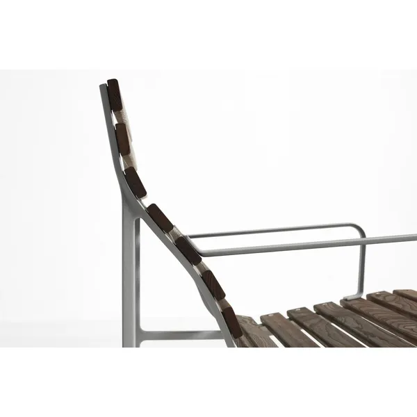 Traverse Lounge Garden Chair With Armrest Ash