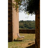 Banc de Salon Traverse avec Accoudoirs en Frêne