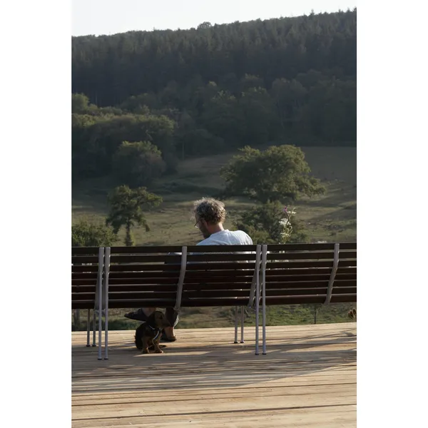 Traverse Lounge Gartenstuhl Esche