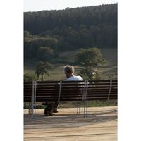 Traverse Lounge Gartenstuhl Esche