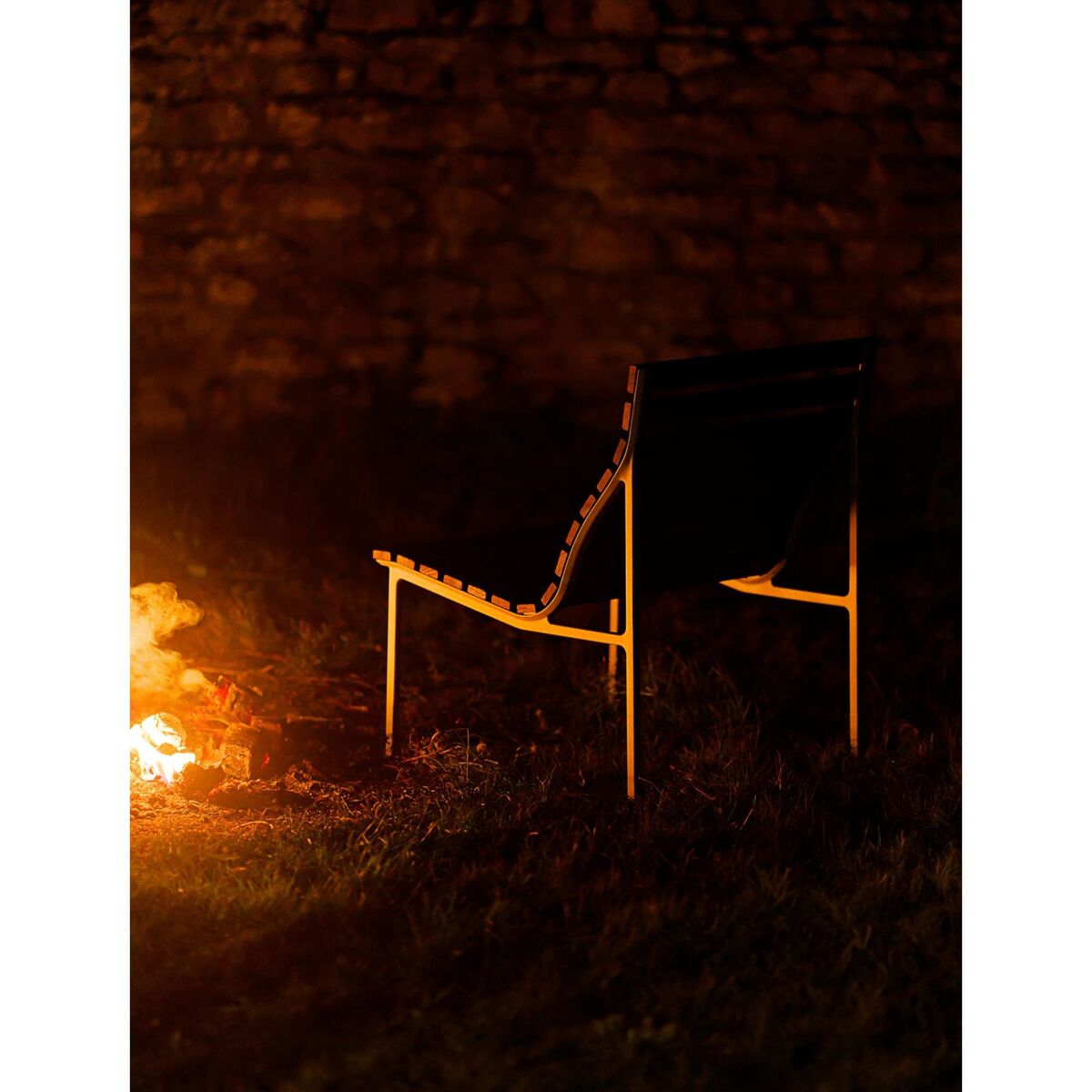 Traverse Lounge Gartenstuhl Esche