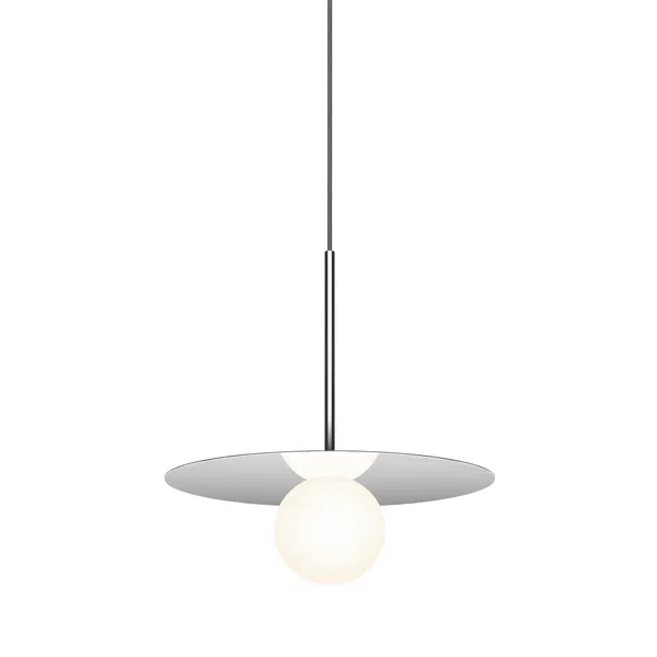 Bola Disc 12 Pendant Chrome