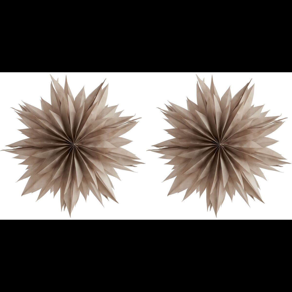 Nova Paper Star 50 Warm Grey Set of 2