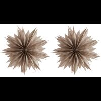 Nova Paper Star 50 Warm Grey Set of 2