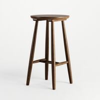 Wood H23 Bar Stool Dark Oak