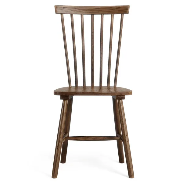 Wood H17 Windsor Dining Chair Dark Oak
