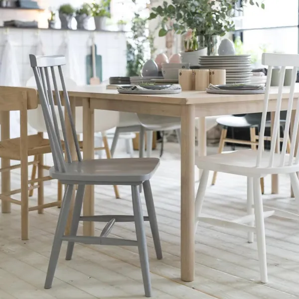 Wood H17 Windsor Dining Chair Dark Oak