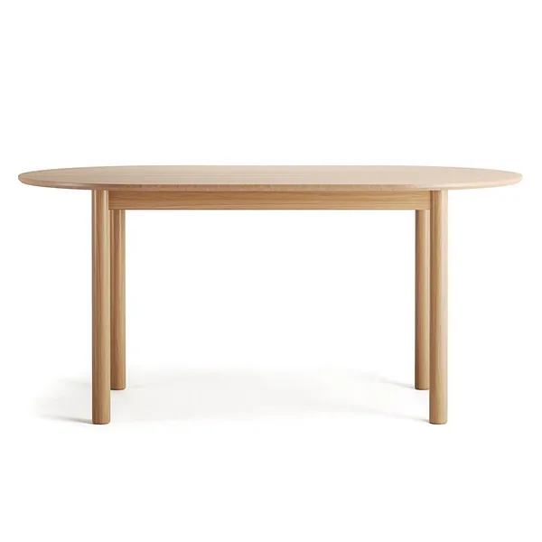 Eettafel van Wood 90x160 cm Eikenhout