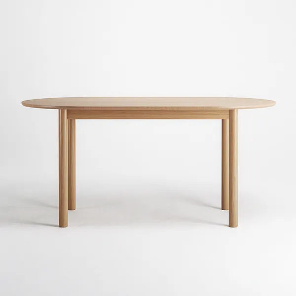 Eettafel van Wood 90x160 cm Eikenhout
