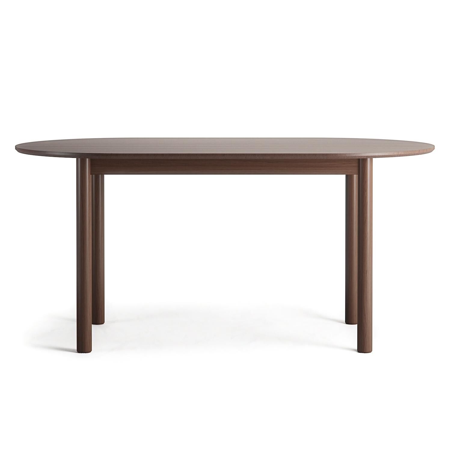Wood Table à Manger 90x160 cm Chêne Foncé