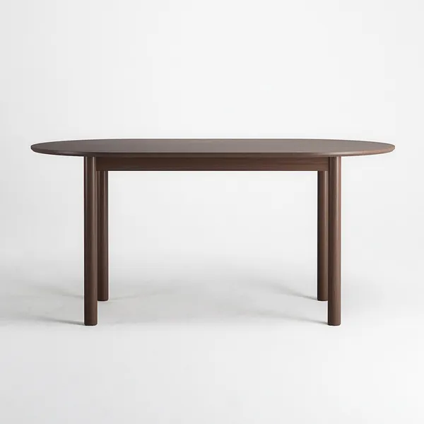 Wood Eettafel 90x160 cm Donker Eiken