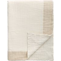 Ella Crinkle Bedspread 180x260 Sand