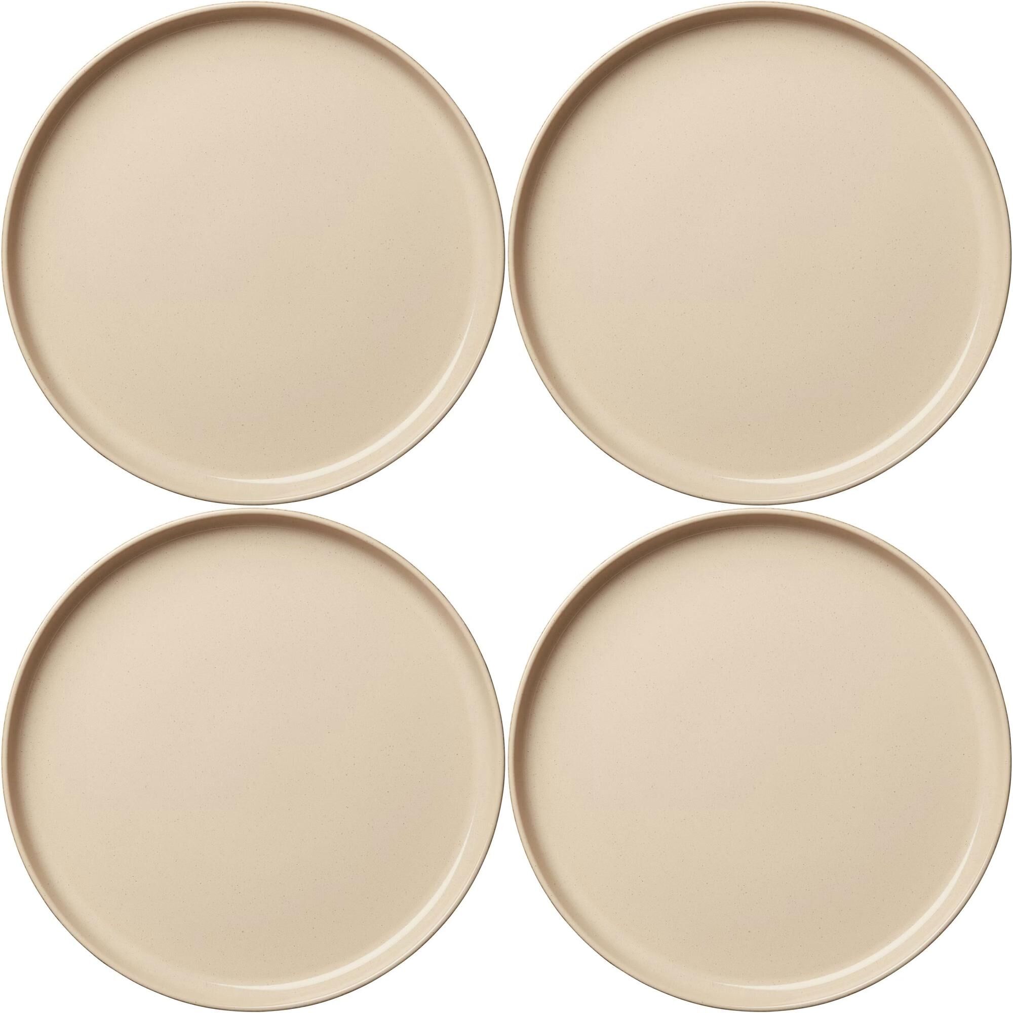 BON Assiette 28 Lot de 4 Beige