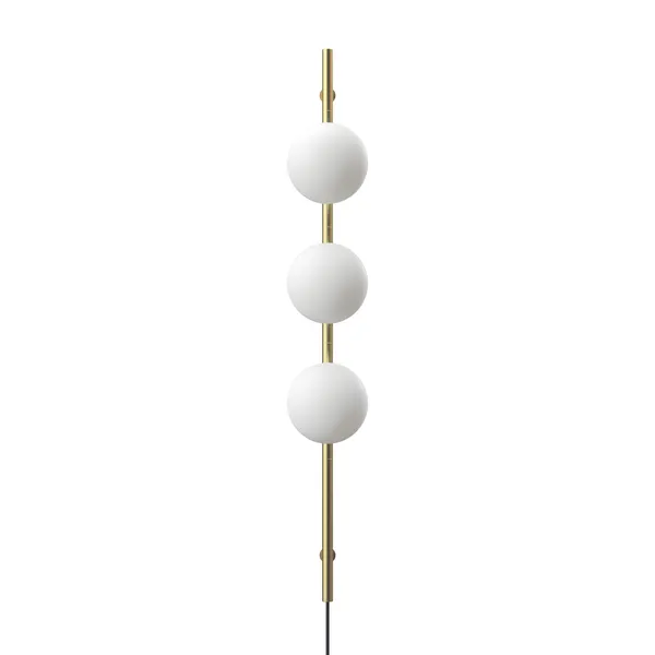 Stringball 3 Wall Lamp Brass
